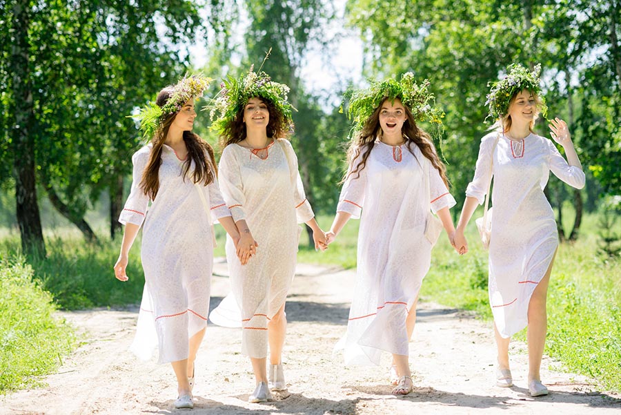 Slavic girls in City